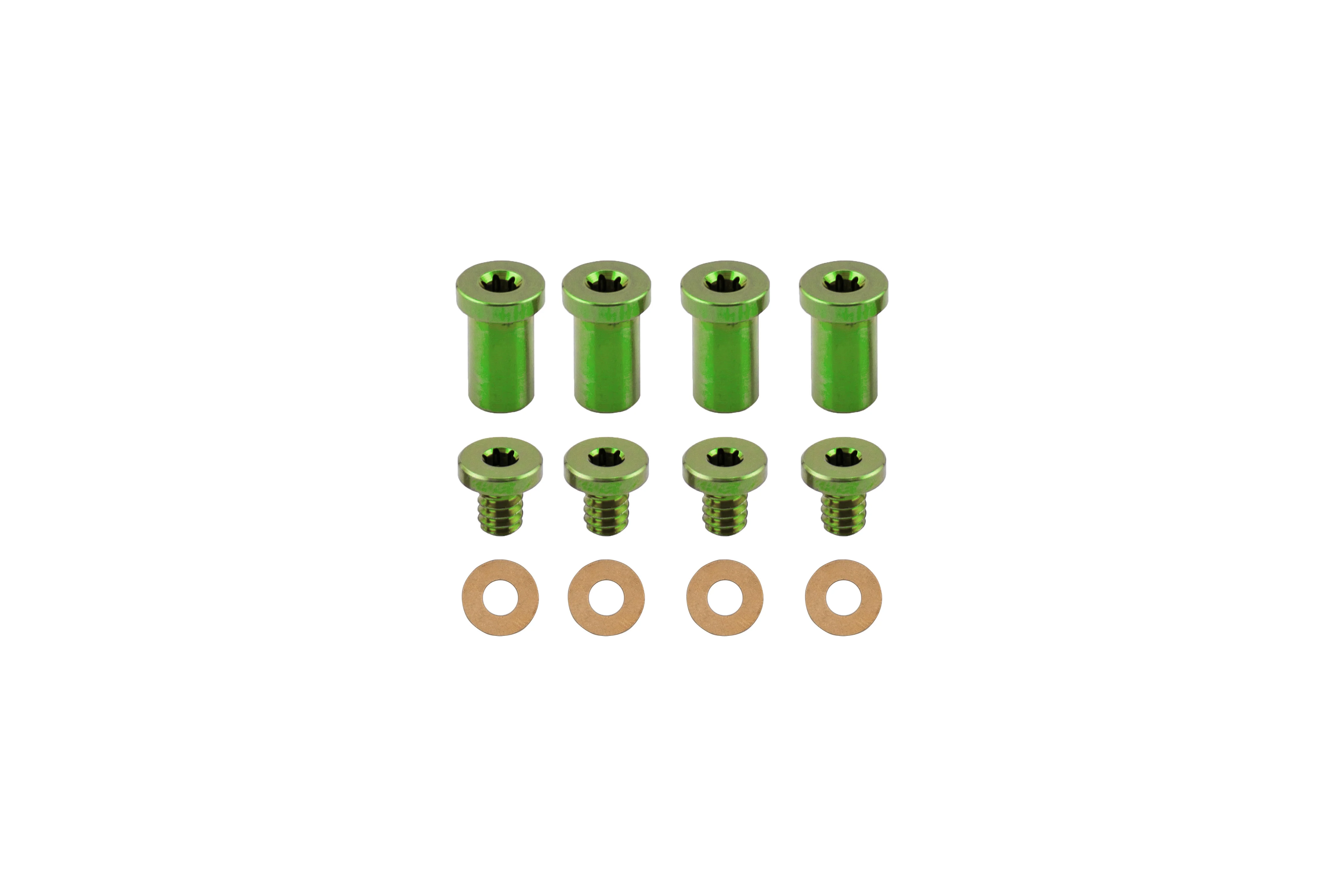 Flat Head Titanium Hardware Set - Image 3